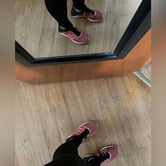 7.5 pink and black Addis’s women’s sneakers. Worn a handful of times. - Picture 9 of 10